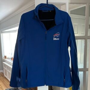 Mint men’s buffalo bills blue jacket size large